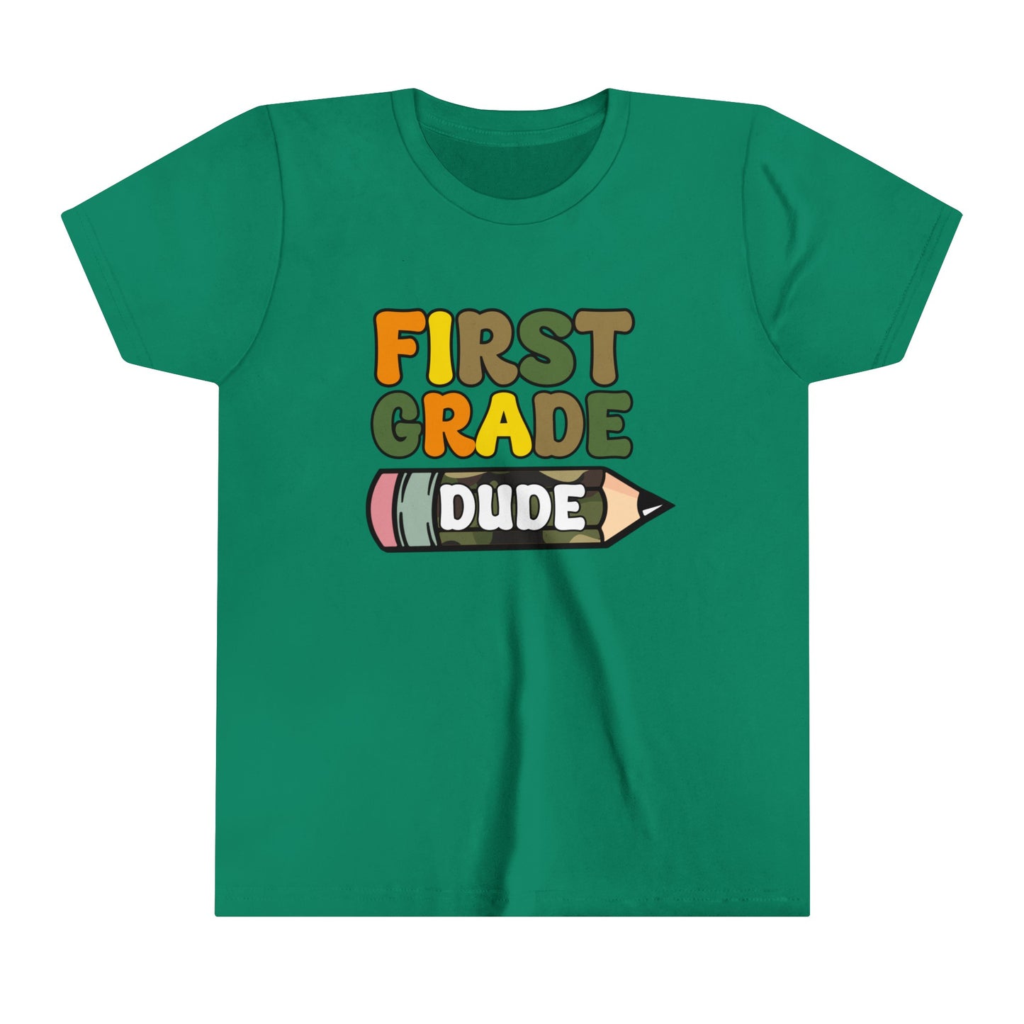 First Grade Dude Youth Short Sleeve Tee
