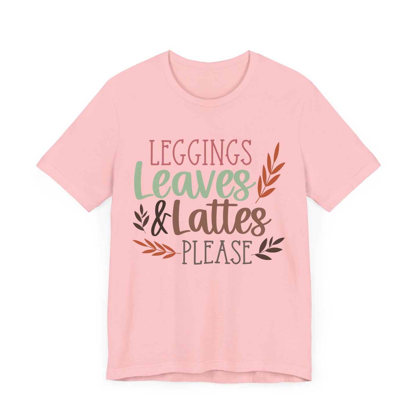 Leggings, Leaves & Lattes Please Jersey Short Sleeve Tee