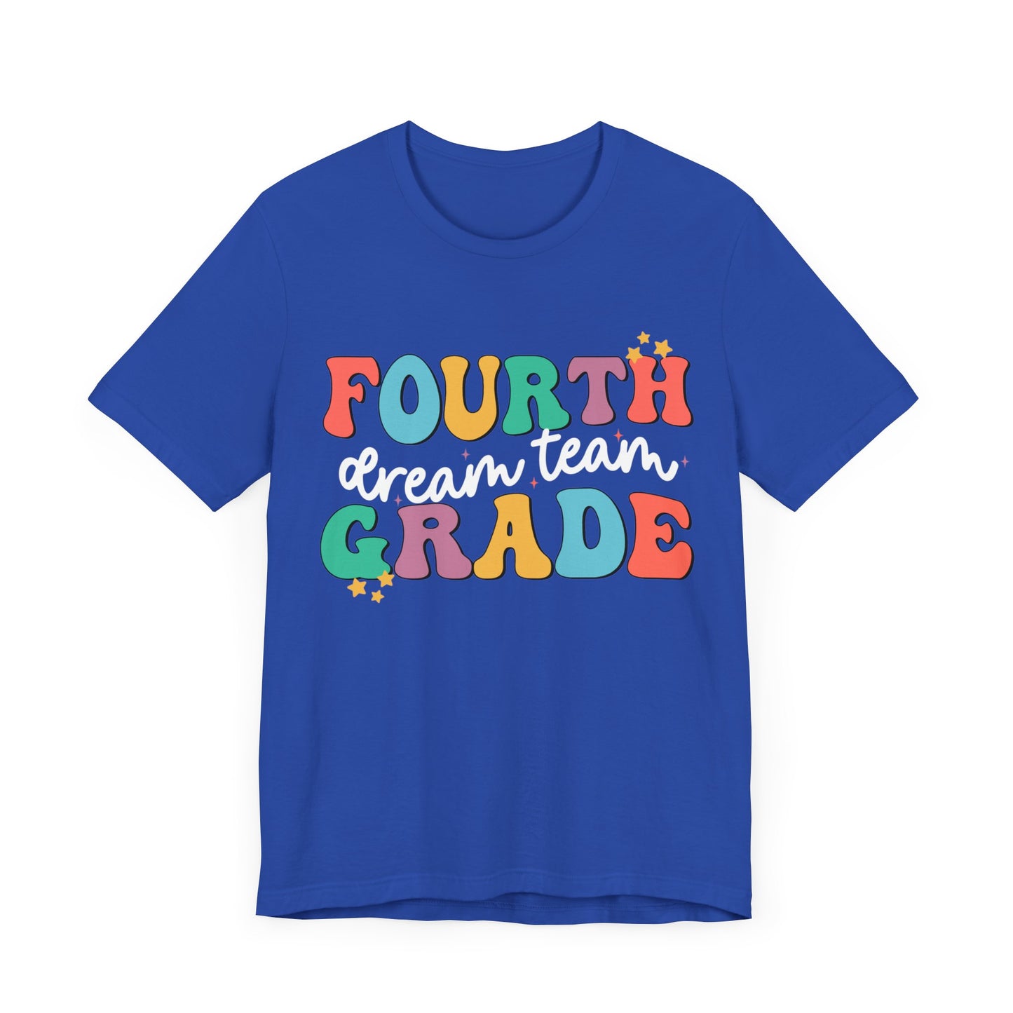 Fourth Grade Dream Team Jersey Short Sleeve Tee