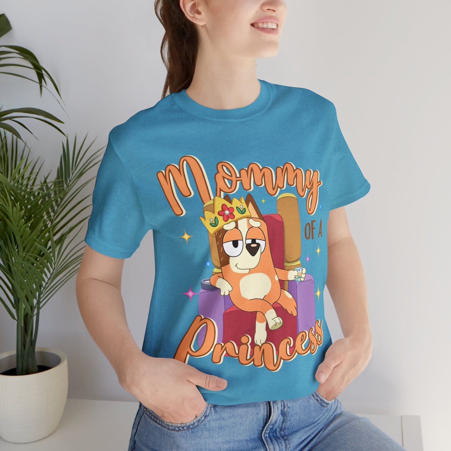 Mommy of a Princess Short Sleeve Tshirt