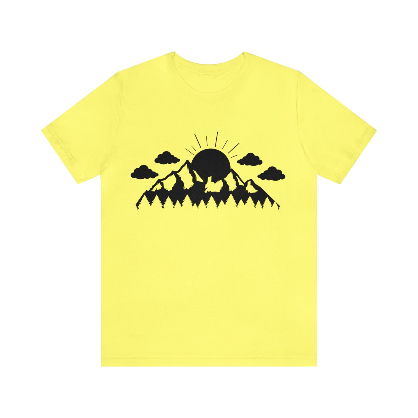 Forest - Mountain - Sun Short Sleeve Tshirt