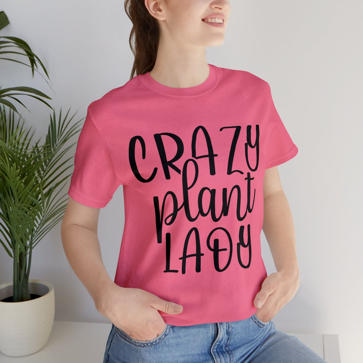 Crazy Plant Lady Short Sleeve Tee