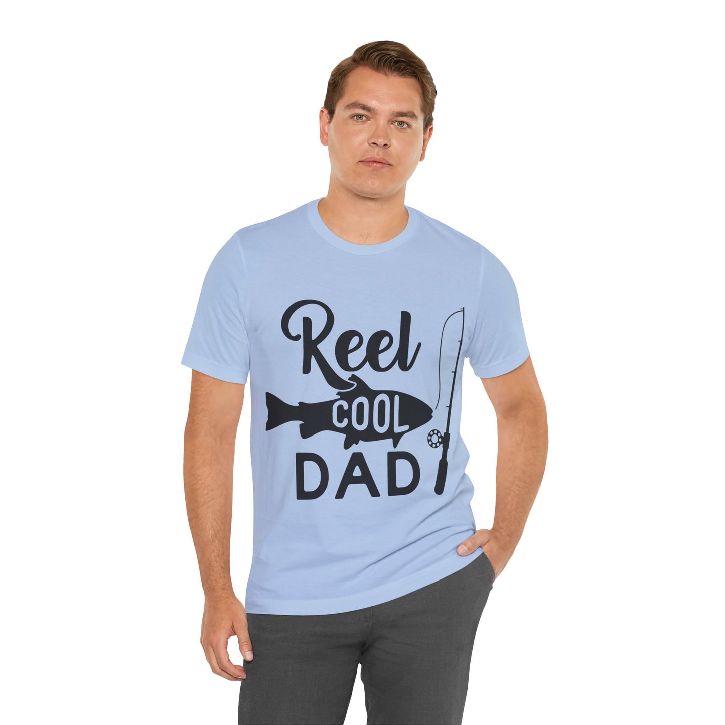Reel Cool Dad Jersey Short Sleeve Tee