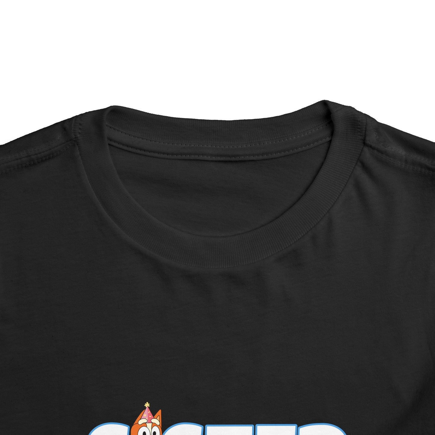 Sister of the Birthday Girl Toddler Short Sleeve Tee