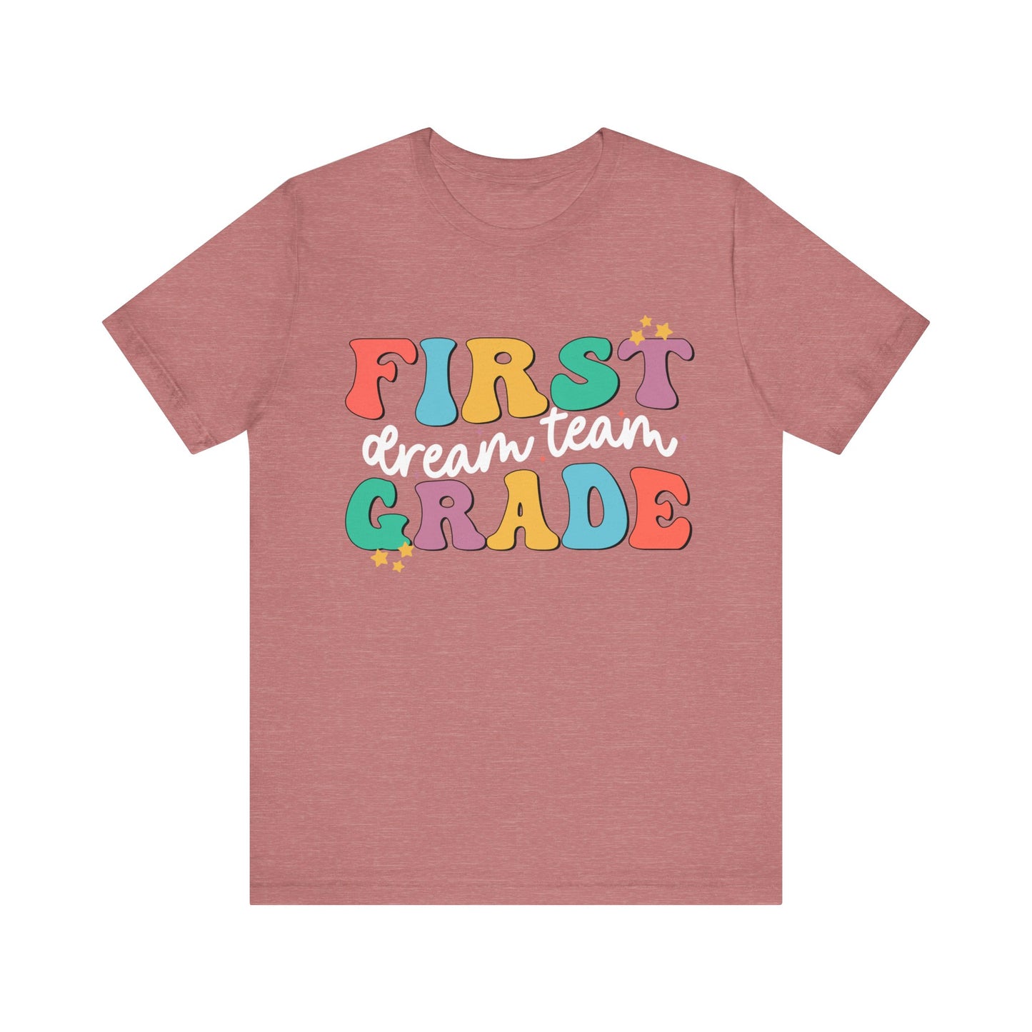 First Grade Dream Team Jersey Short Sleeve Tee