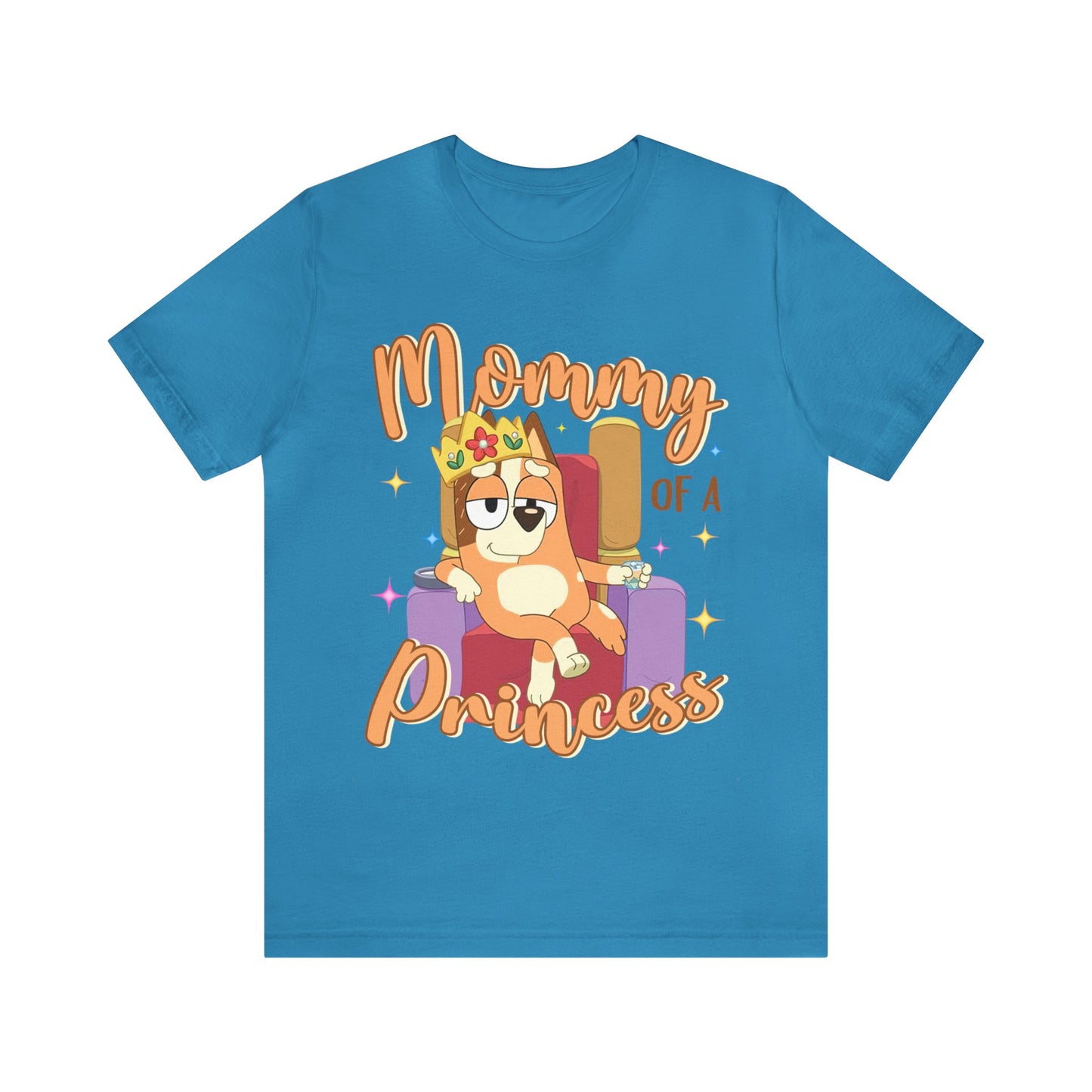 Mommy of a Princess Short Sleeve Tshirt