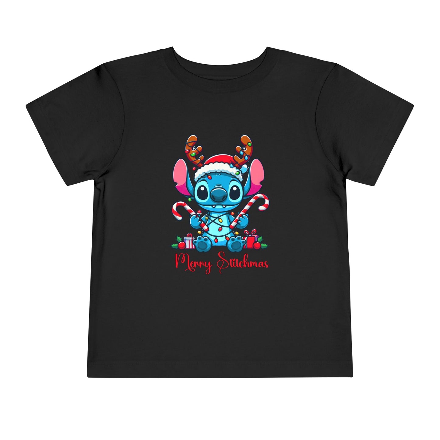 Merry Stitchmas Toddler Short Sleeve Tee