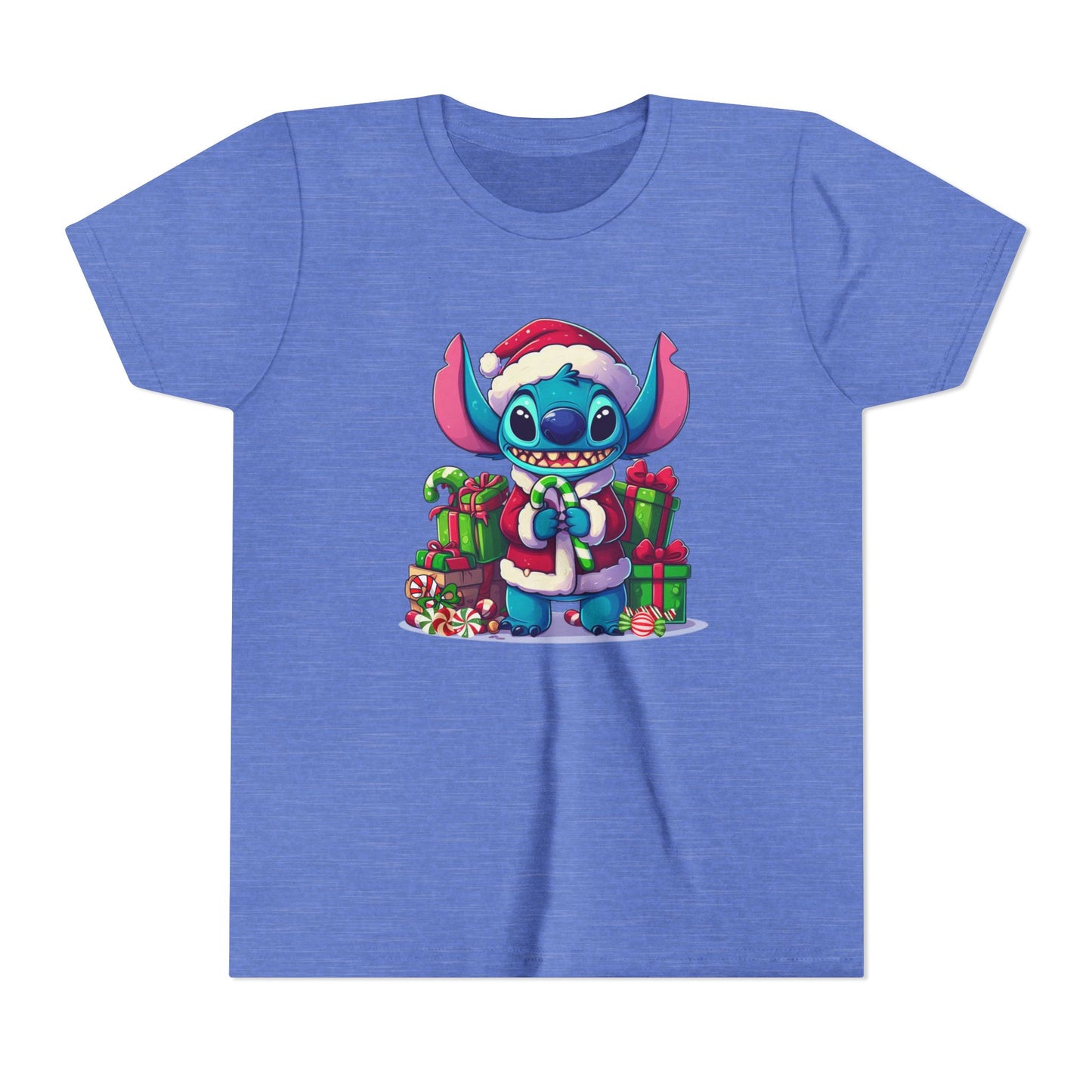 Christmas-Stitch Youth Short Sleeve Tee