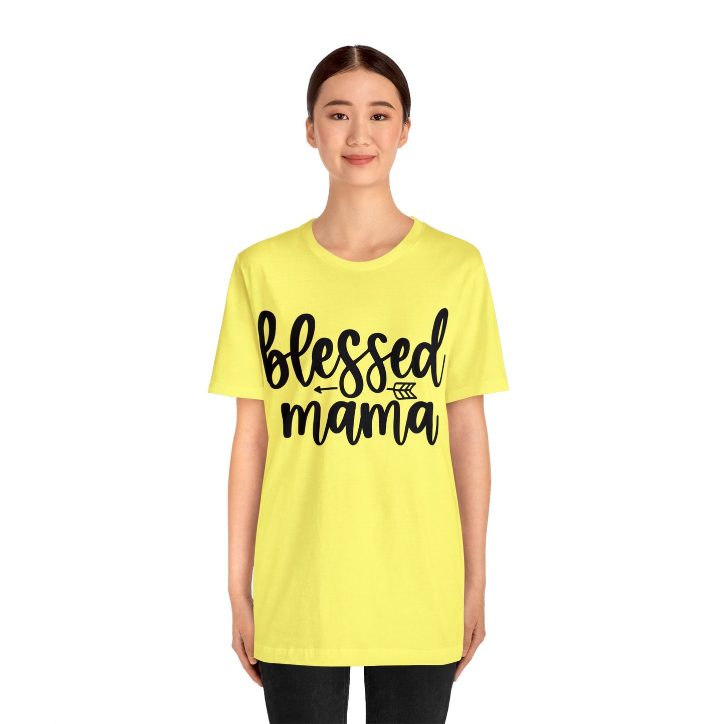Blessed Mama short sleeve Tshirt