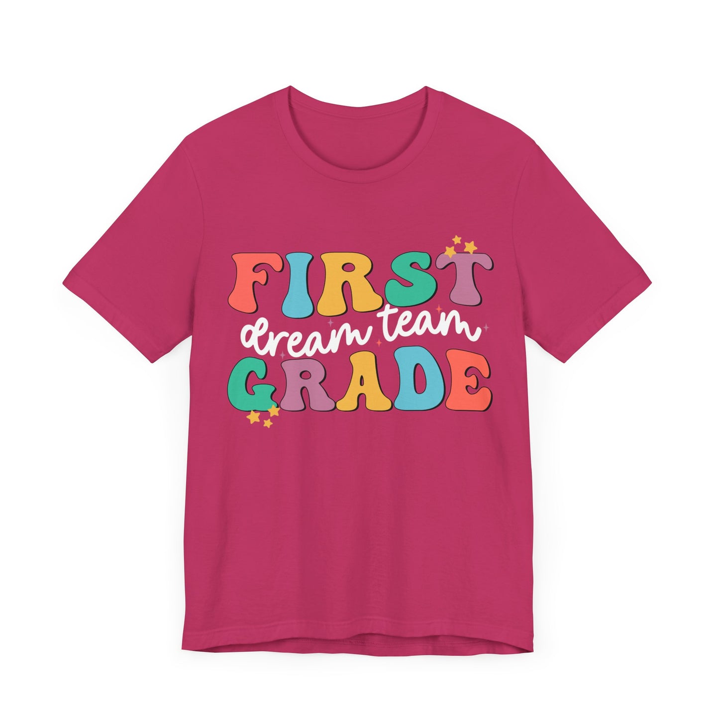First Grade Dream Team Jersey Short Sleeve Tee