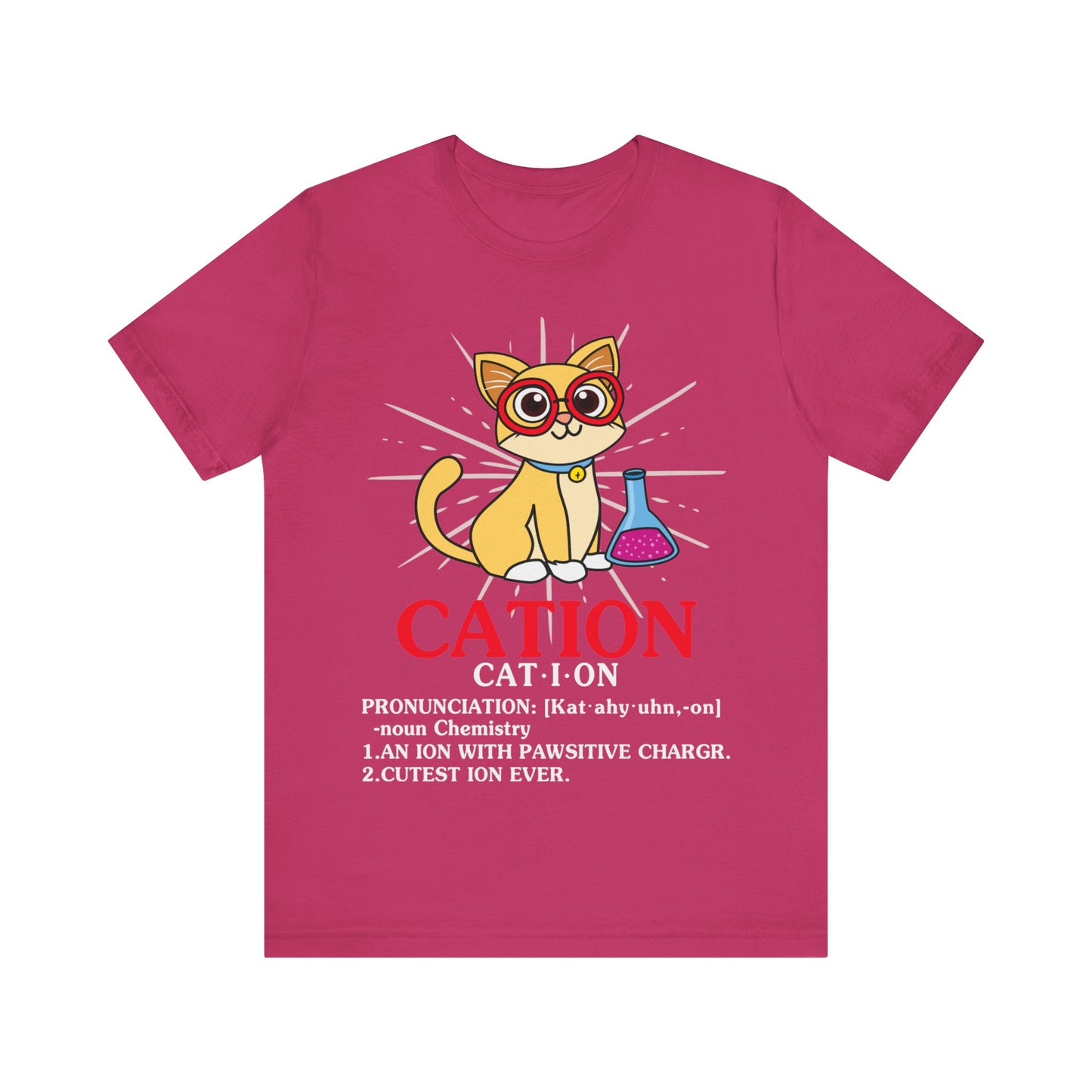 Cat-I-On (Cation) Definition Jersey Short Sleeve Tee