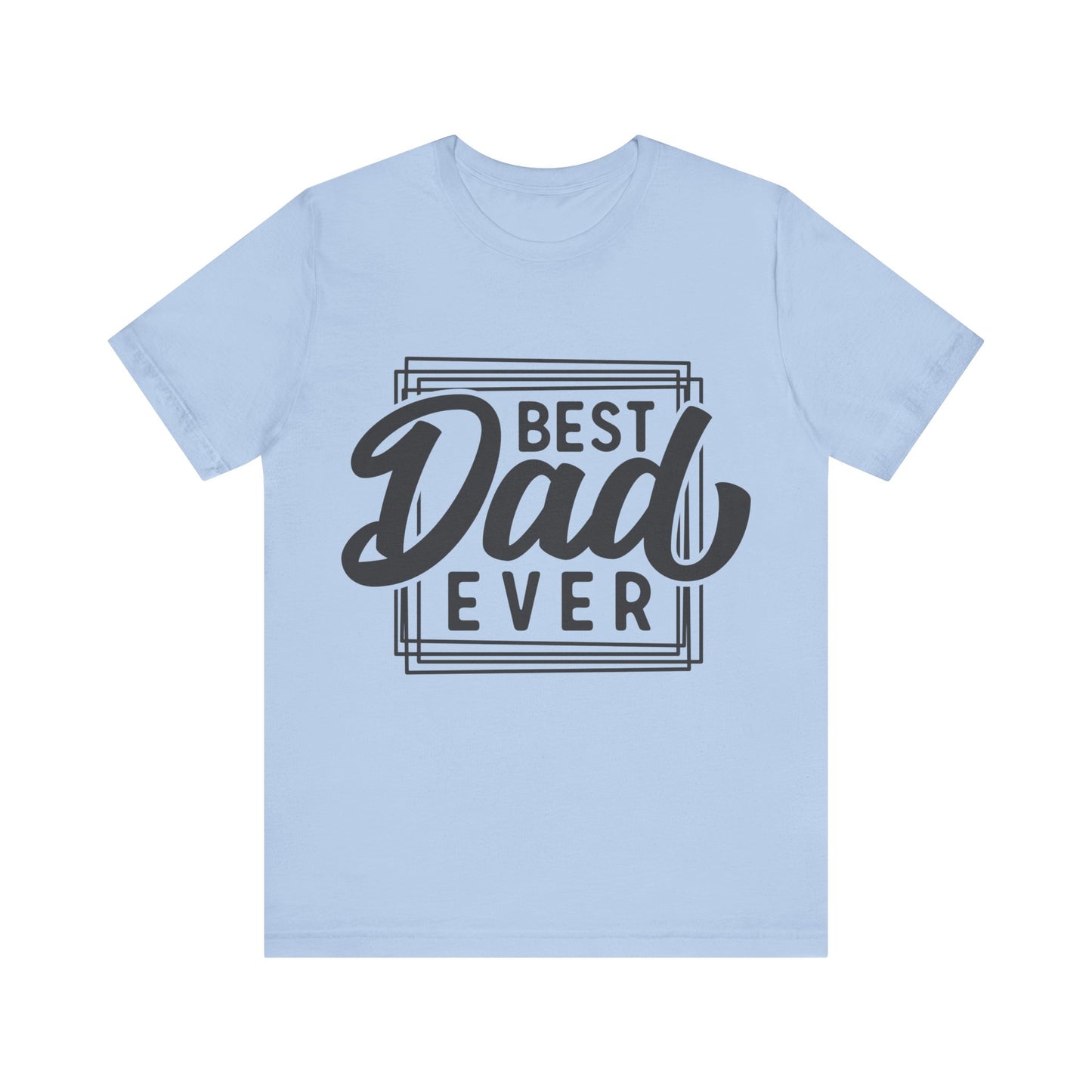 Best Dad Ever Jersey Short Sleeve Tee