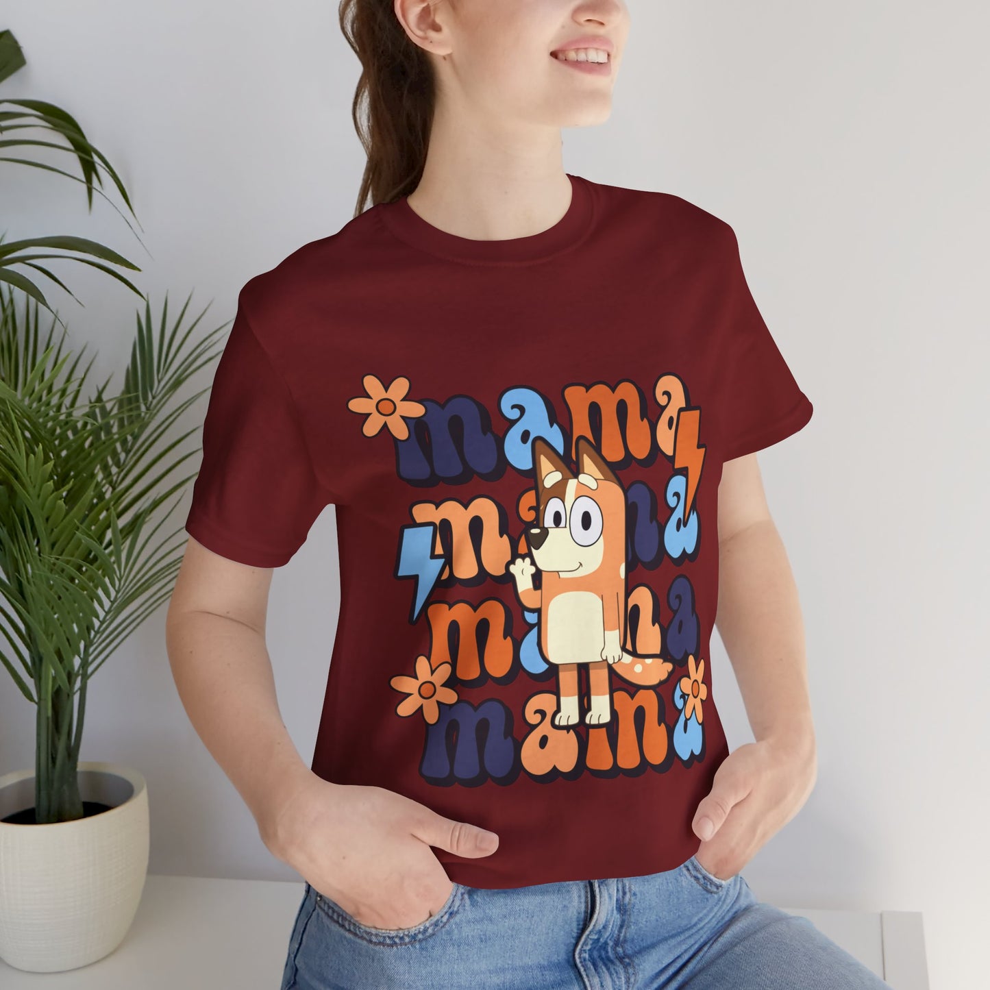 Mama Jersey Short Sleeve Tee