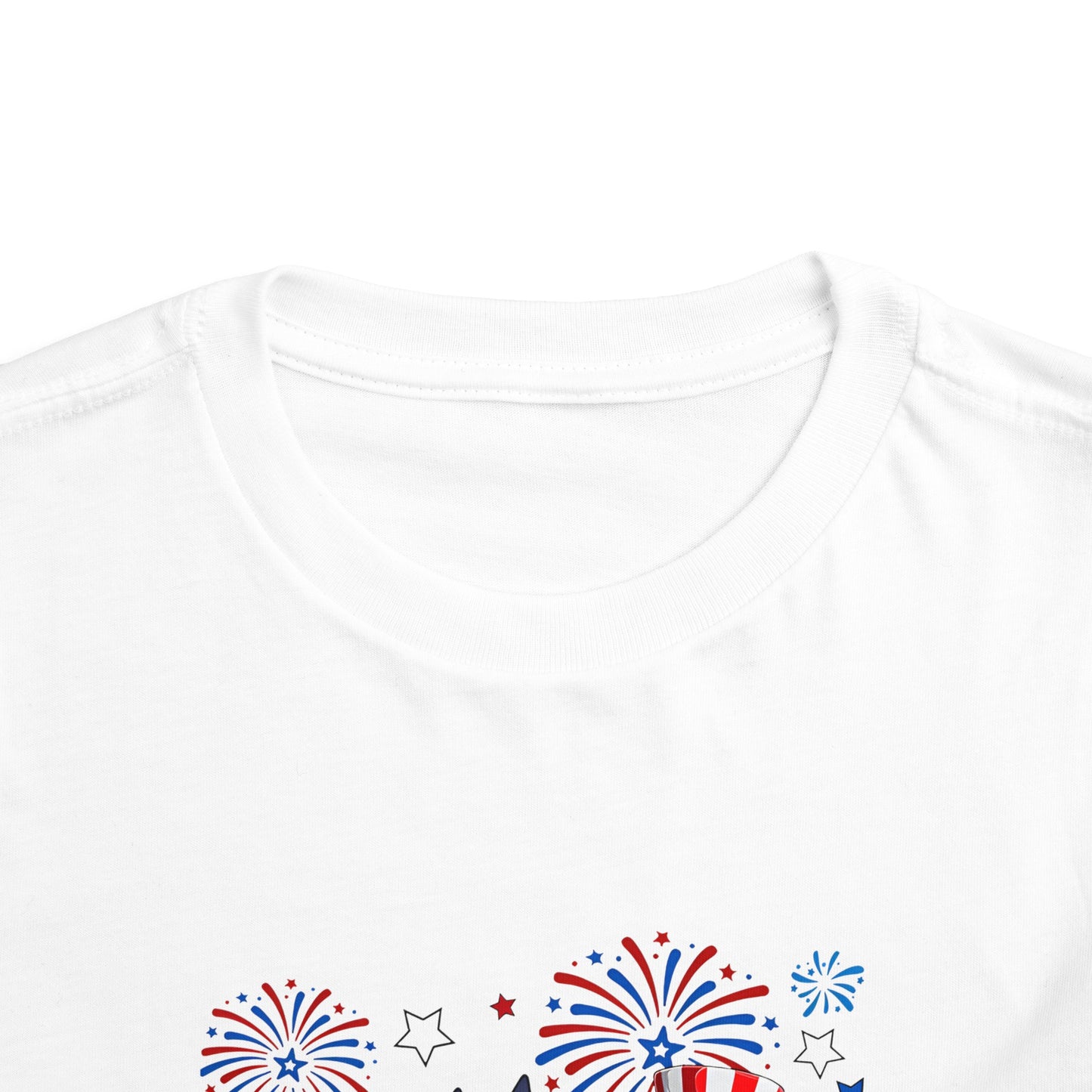 Red, White & Bluey Toddler Short Sleeve Tee
