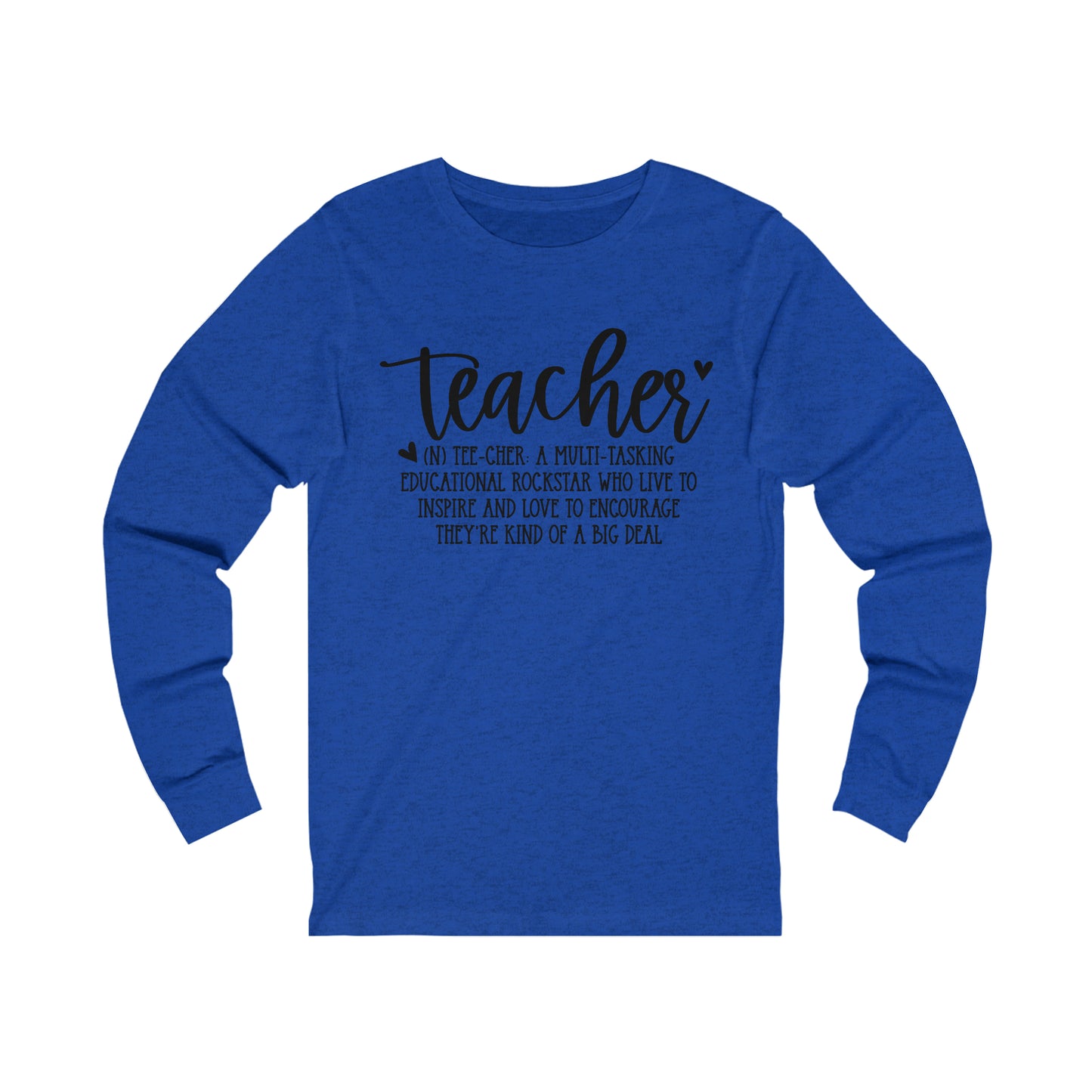 Teacher definition Long sleeve Tshirt