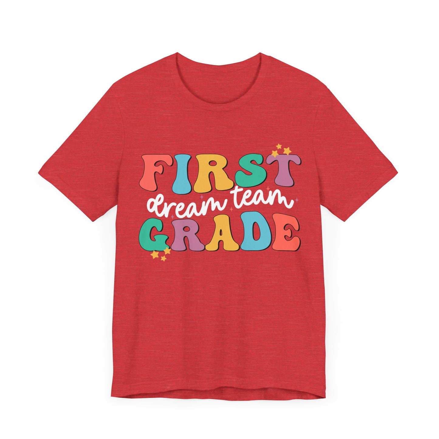 First Grade Dream Team Jersey Short Sleeve Tee