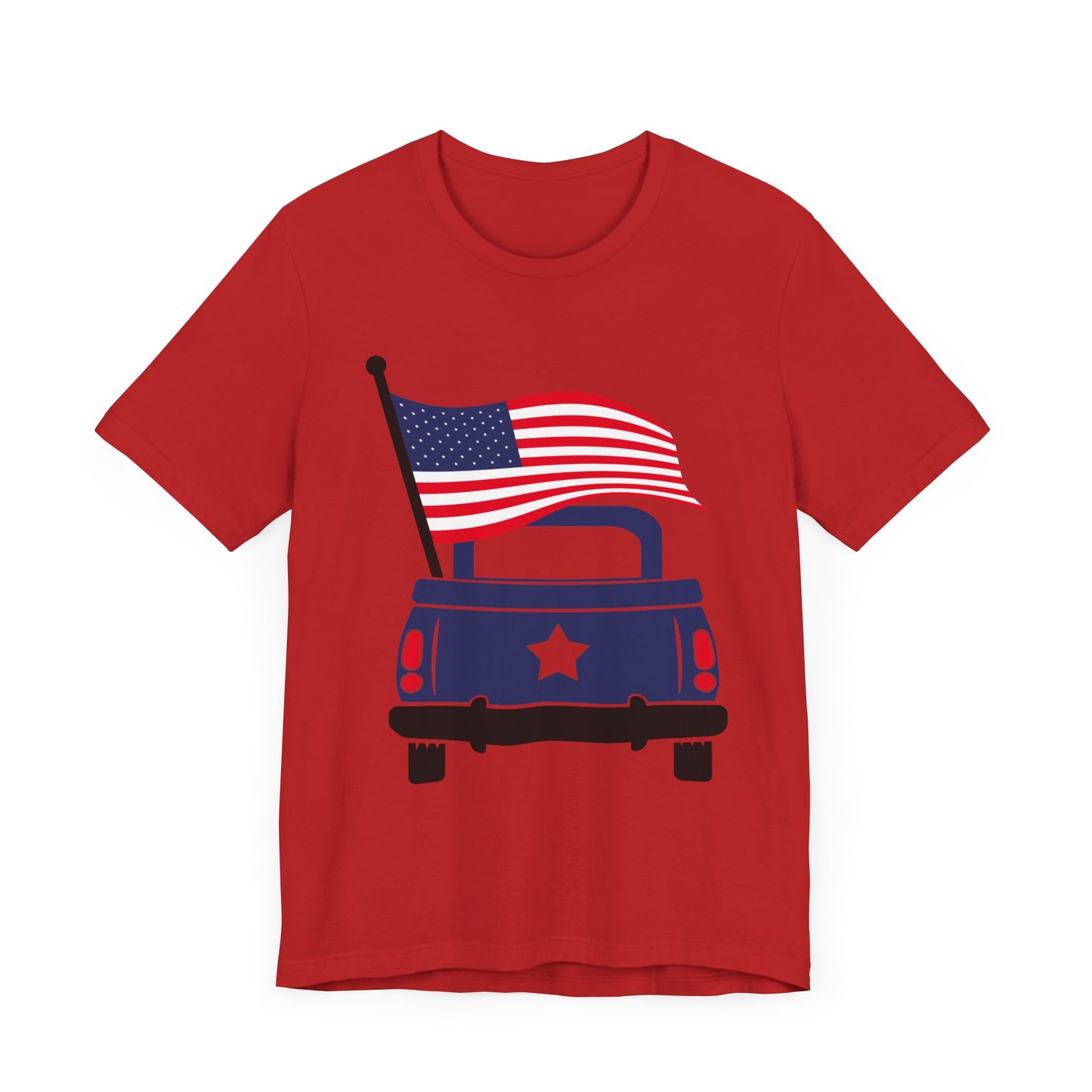 Flag & Truck Jersey Short Sleeve Tee