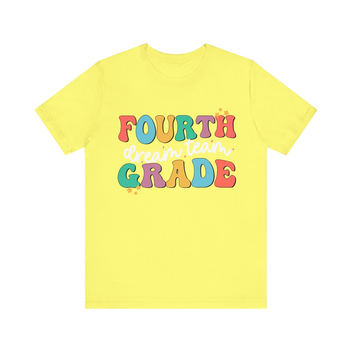 Fourth Grade Dream Team Jersey Short Sleeve Tee
