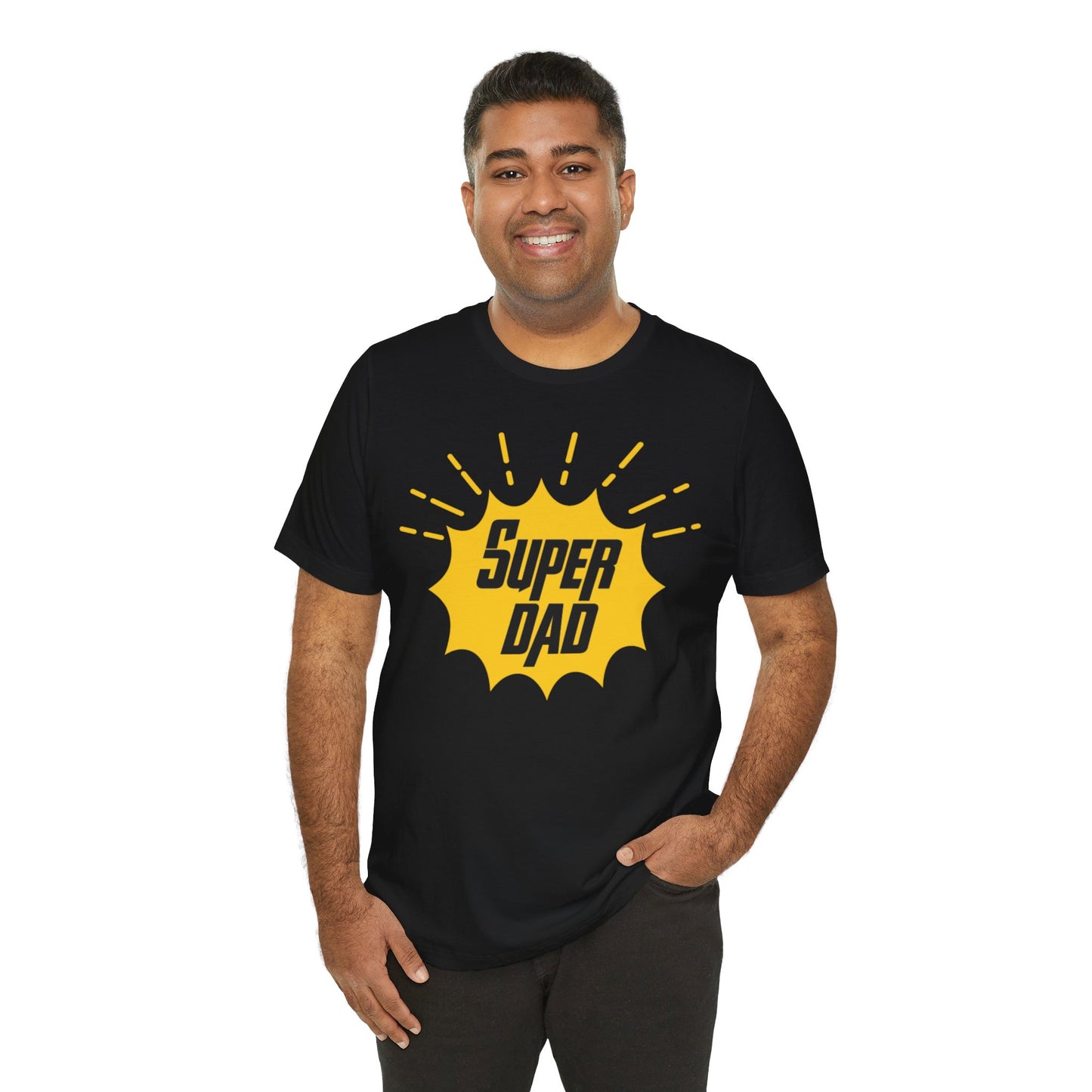 Super Dad Jersey Short Sleeve Tee