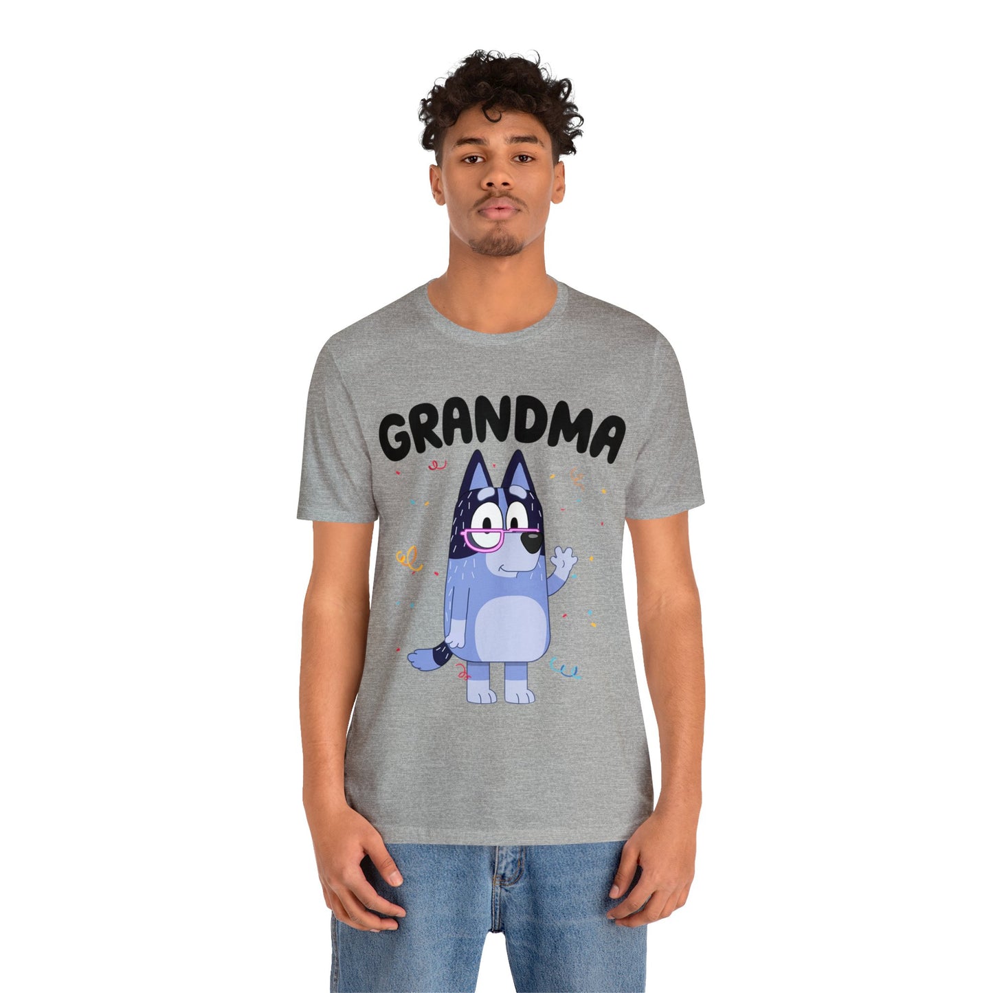 Grandma Bluey Birthday short sleeve Tshirt