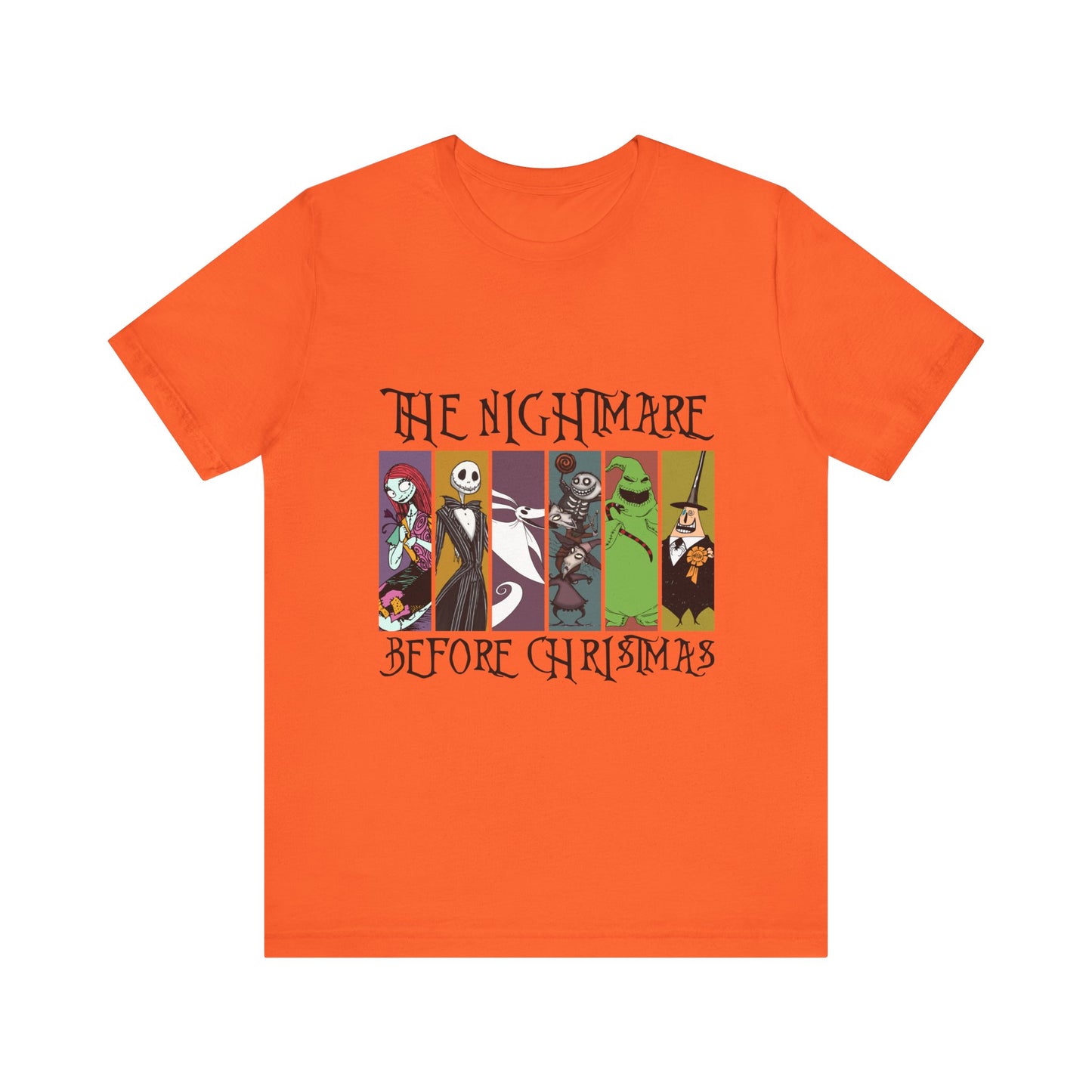 The Nightmare B4 Christmas Jersey Short Sleeve Tee