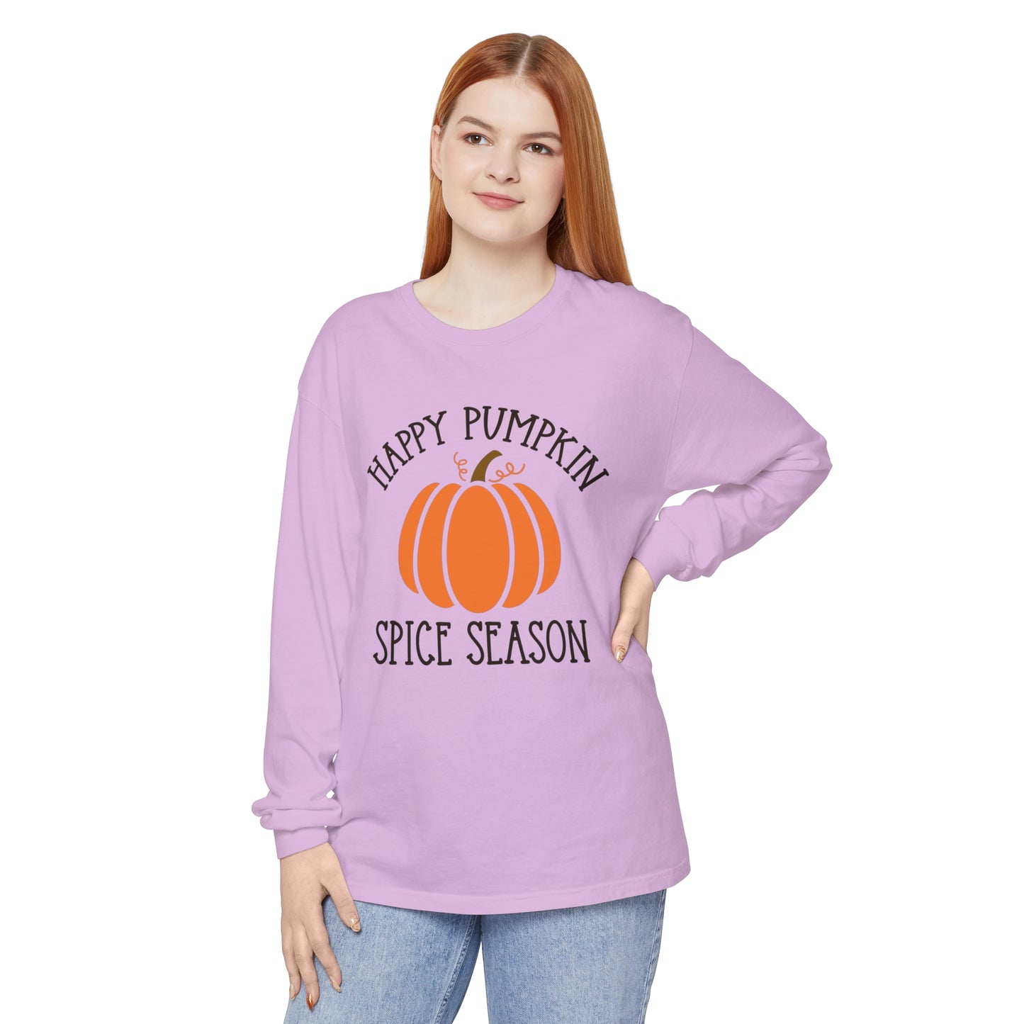 Happy Pumpkin Spice Season Long Sleeve T-Shirt