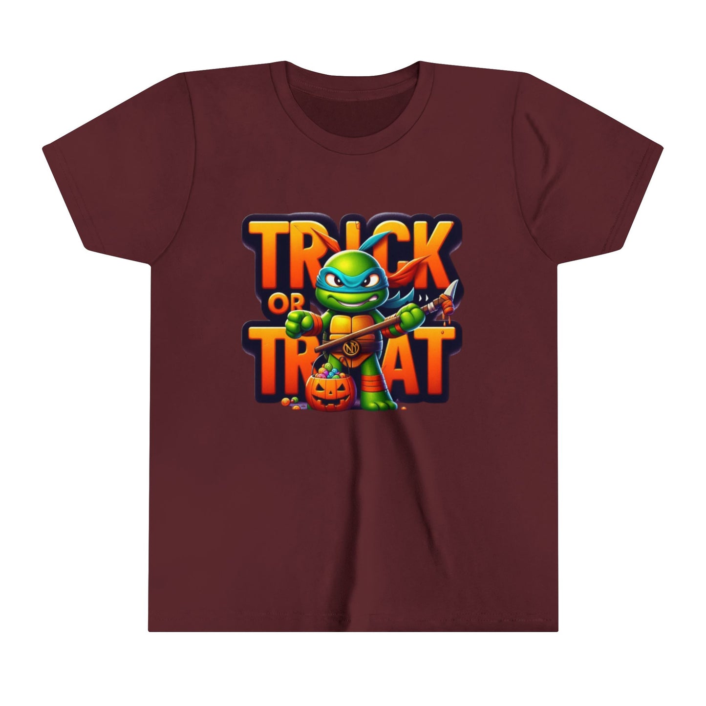 Trick or Treat Ninja Turtle Youth Short Sleeve Tee