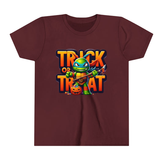 Trick or Treat Ninja Turtle Youth Short Sleeve Tee