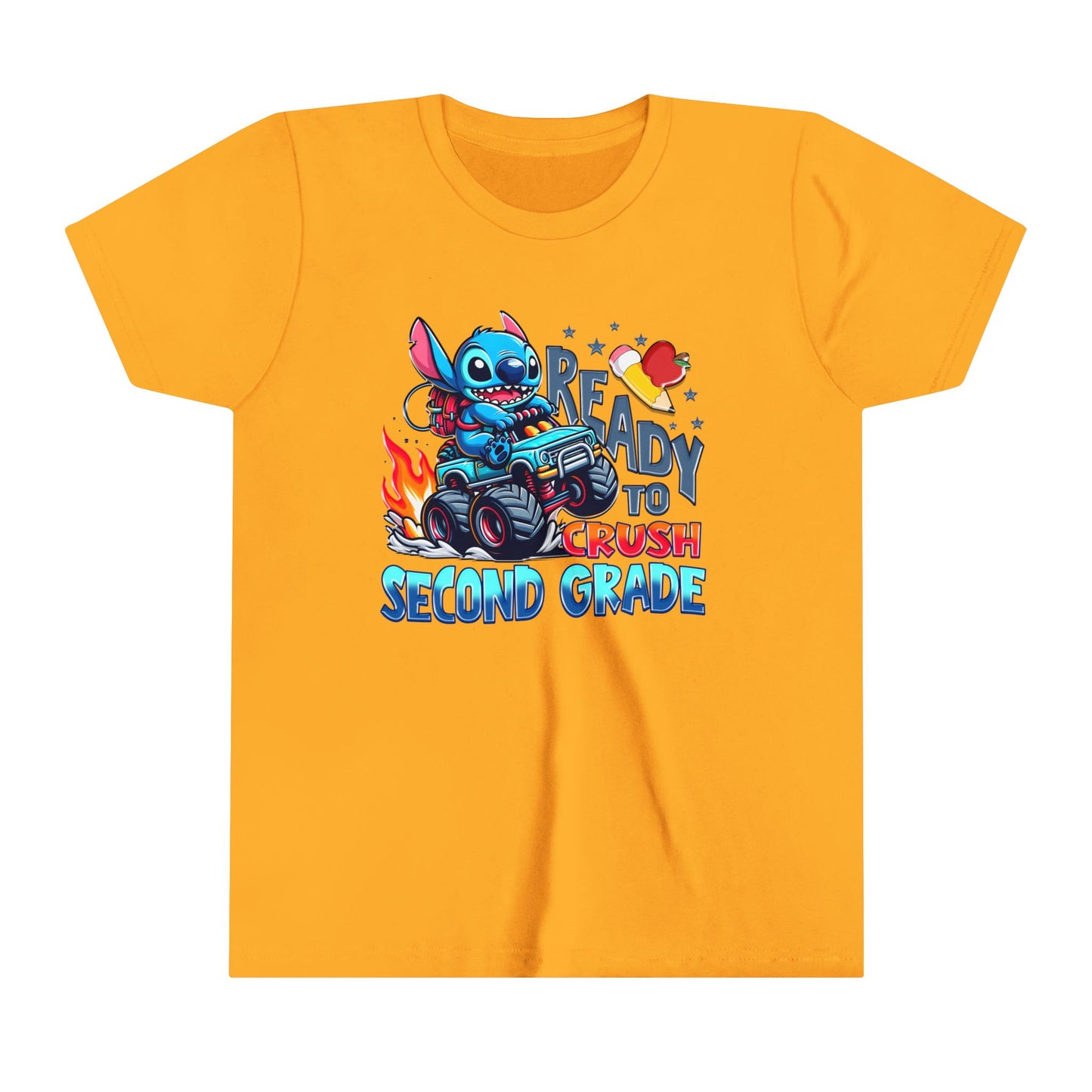 Ready to Crush Second Grade Youth Short Sleeve Tee
