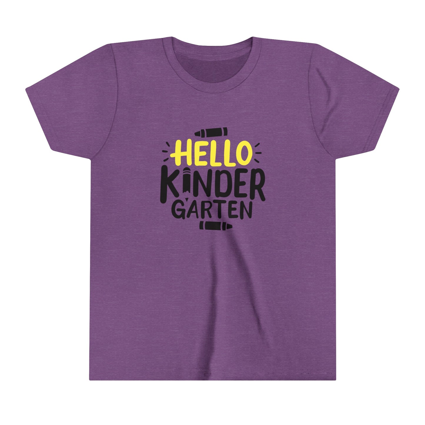 Hello Kindergarten Youth Short Sleeve Tee