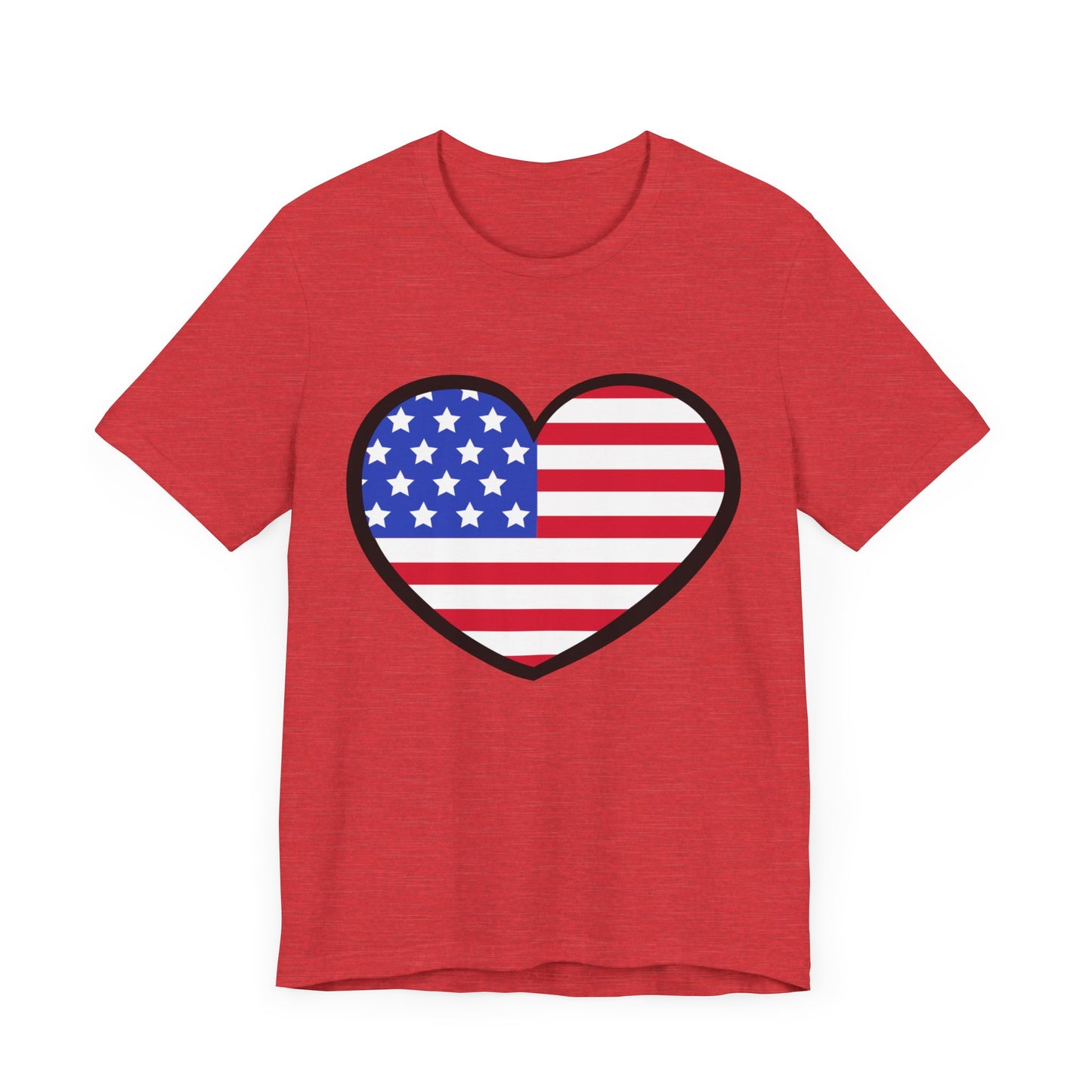 American Heart Jersey Short Sleeve Tee