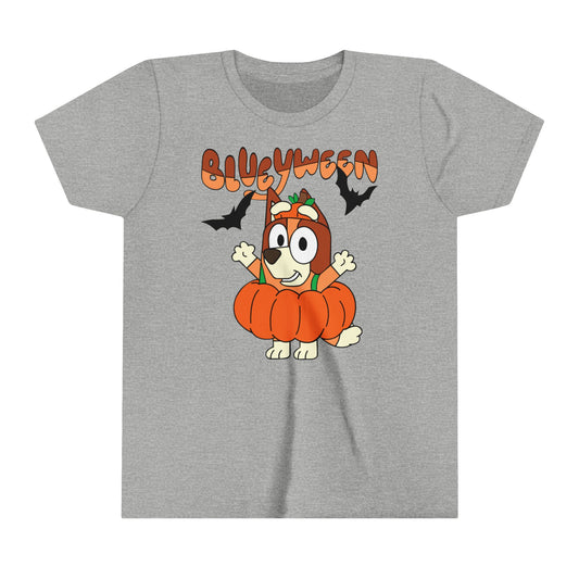 Bingo Blueyween Youth Short Sleeve Tee