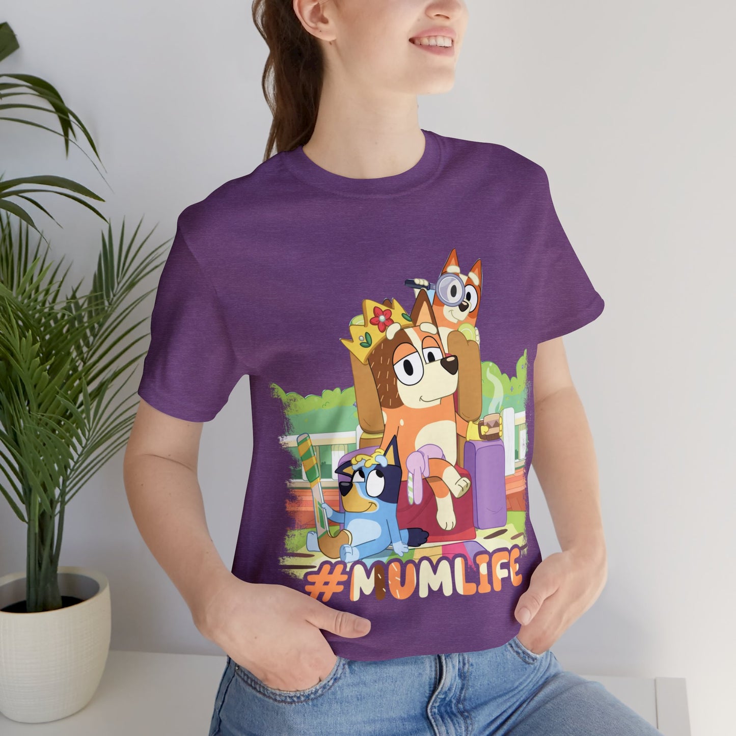 Mum Life Short Sleeve Tshirt