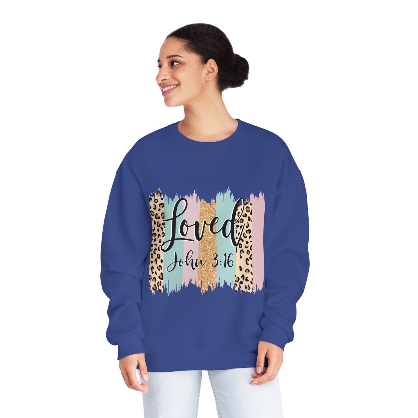 Loved John 3:16 Crewneck Sweatshirt