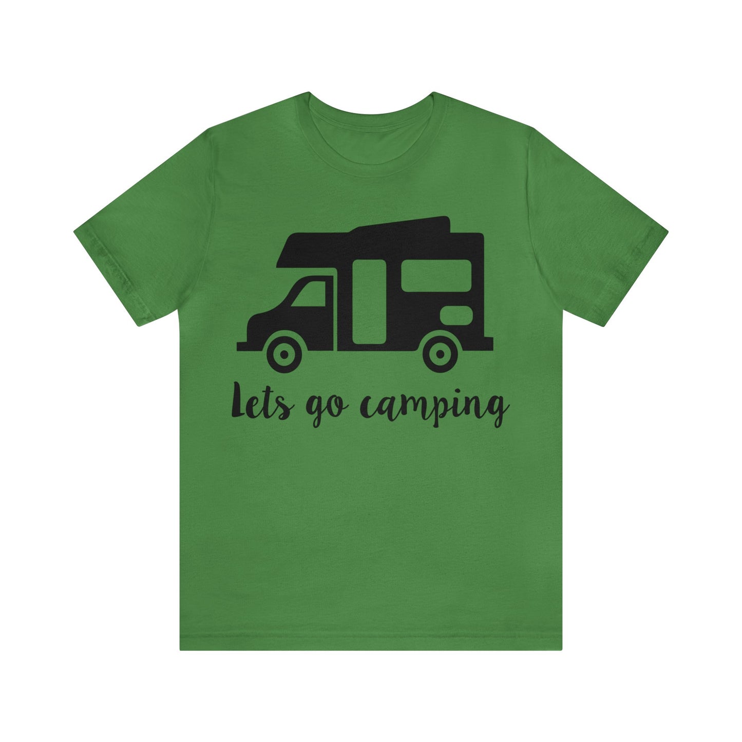 Let's Go Camping Short Sleeve Tshirt