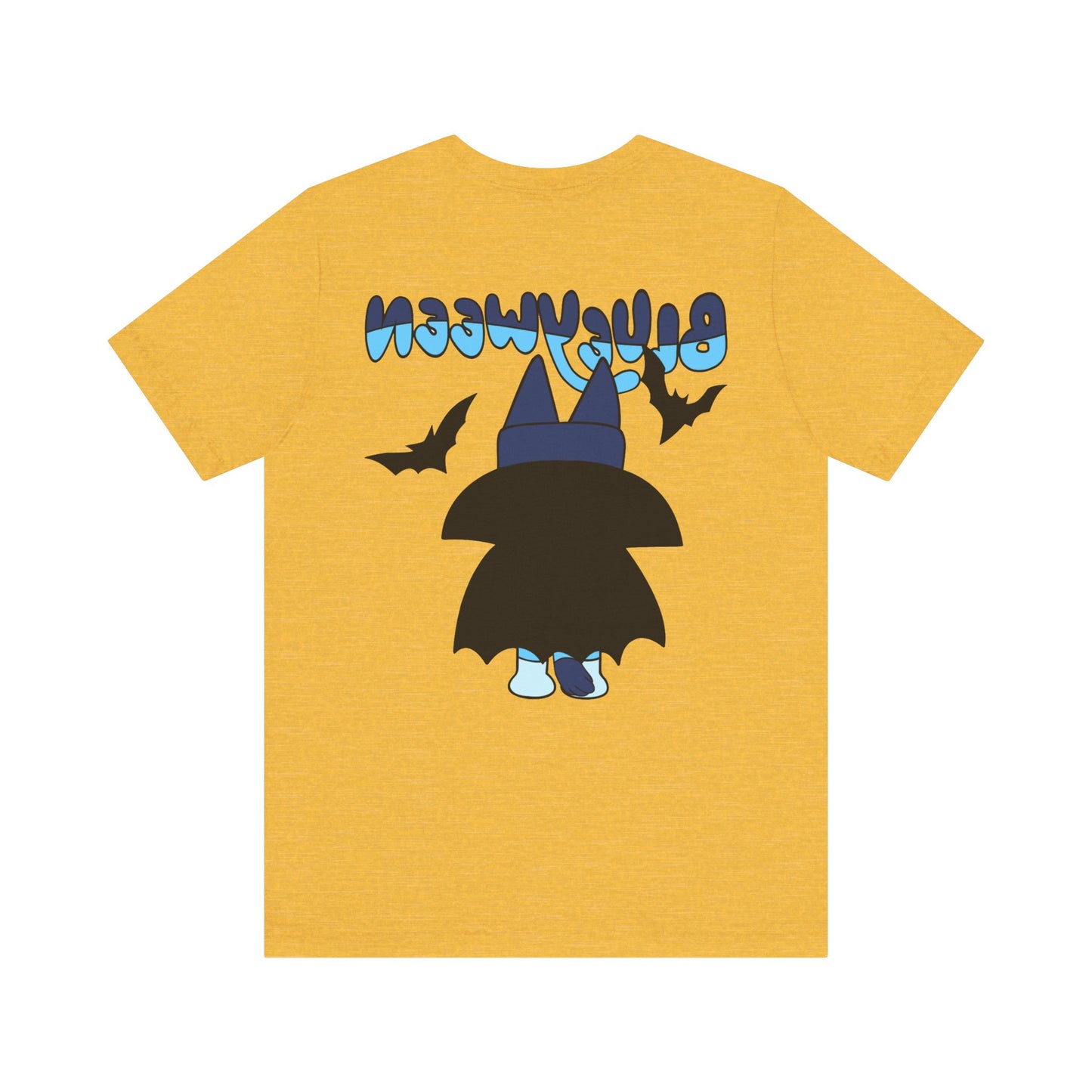 Blueyween "Blue Vampire" (front and back) Jersey Short Sleeve Tee