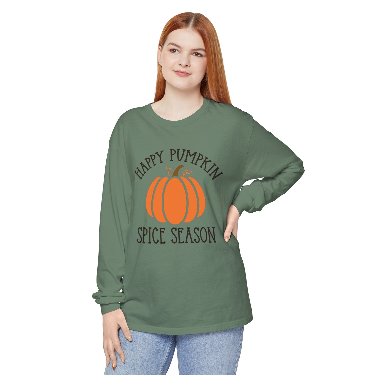 Happy Pumpkin Spice Season Long Sleeve T-Shirt