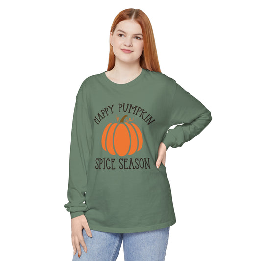Happy Pumpkin Spice Season Long Sleeve T-Shirt