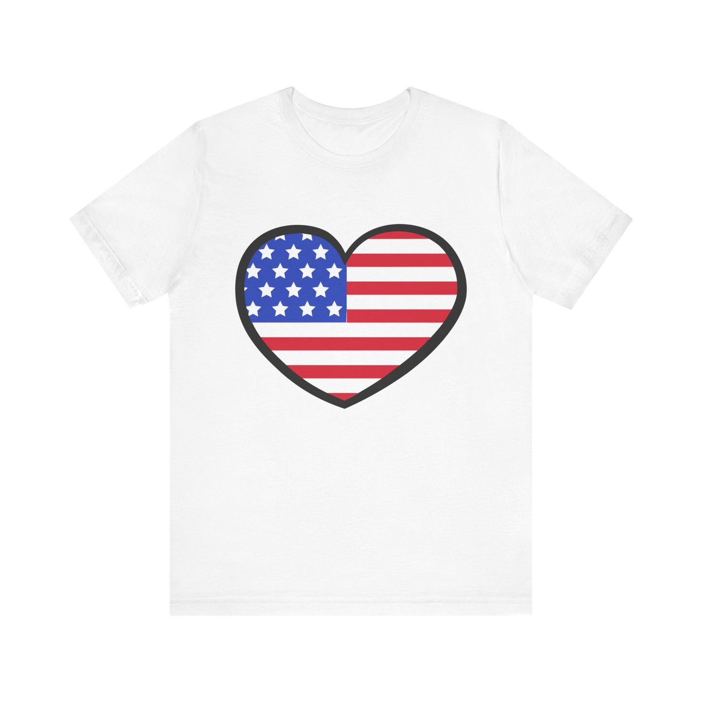 American Heart Jersey Short Sleeve Tee
