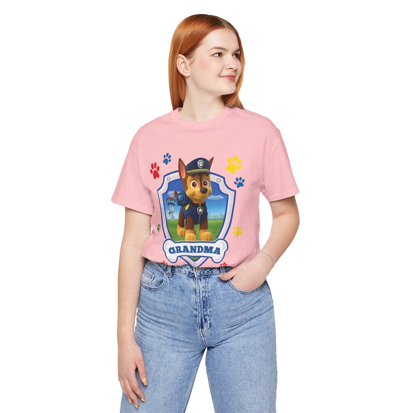 Grandma of the Birthday Boy Jersey Short Sleeve Tee