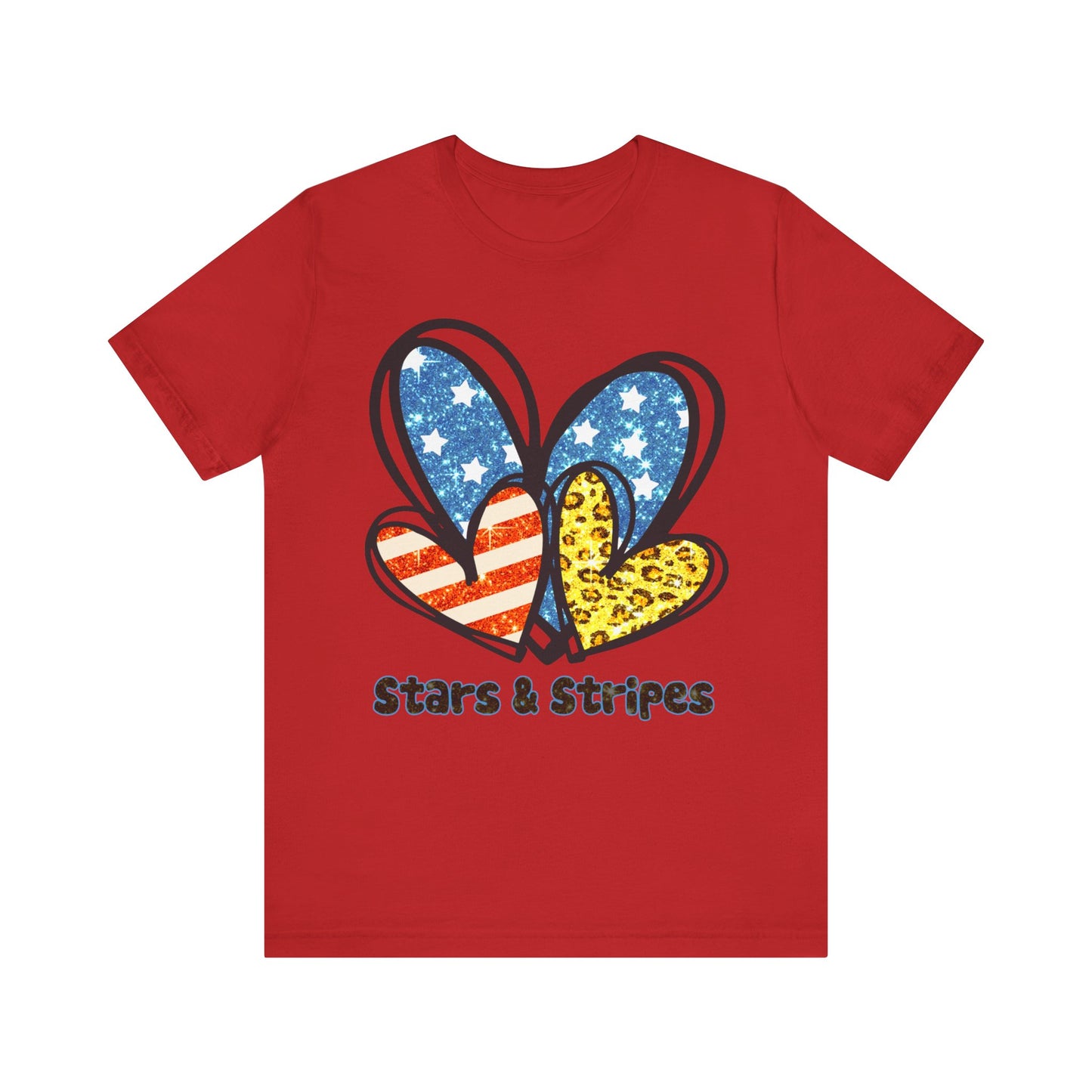 Stars and Stripes Short Sleeve Tee