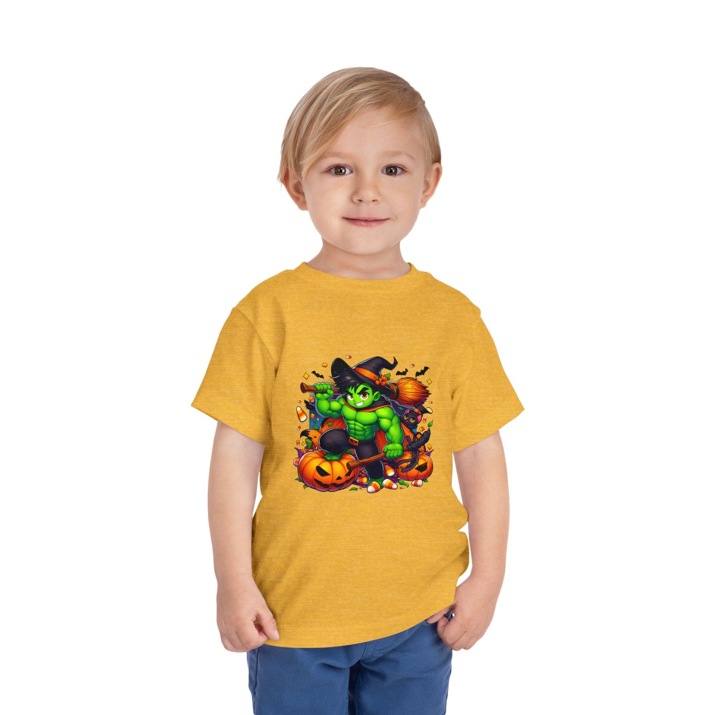 Hulk Halloween Toddler Short Sleeve Tee