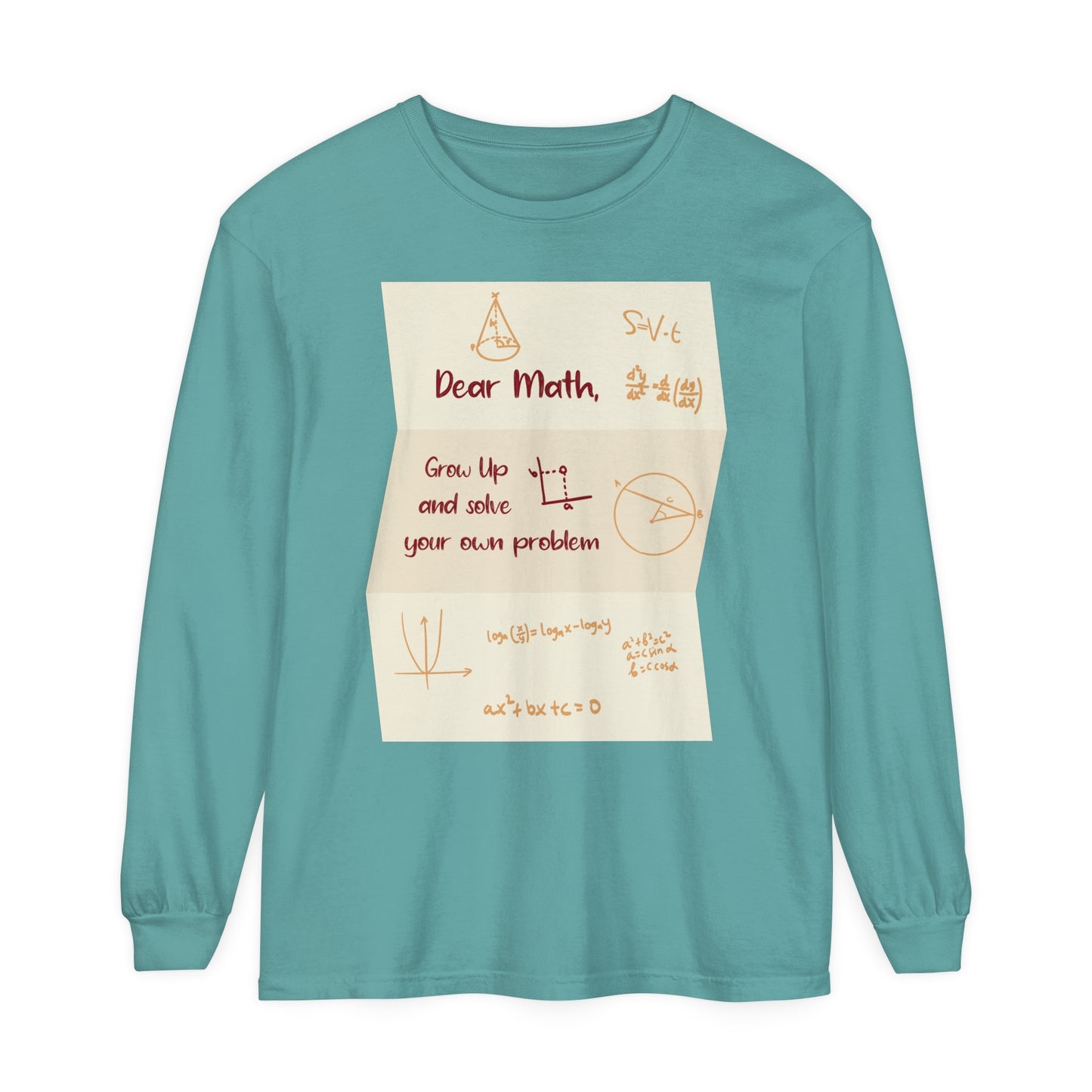 Dear Math Long Sleeve T-Shirt