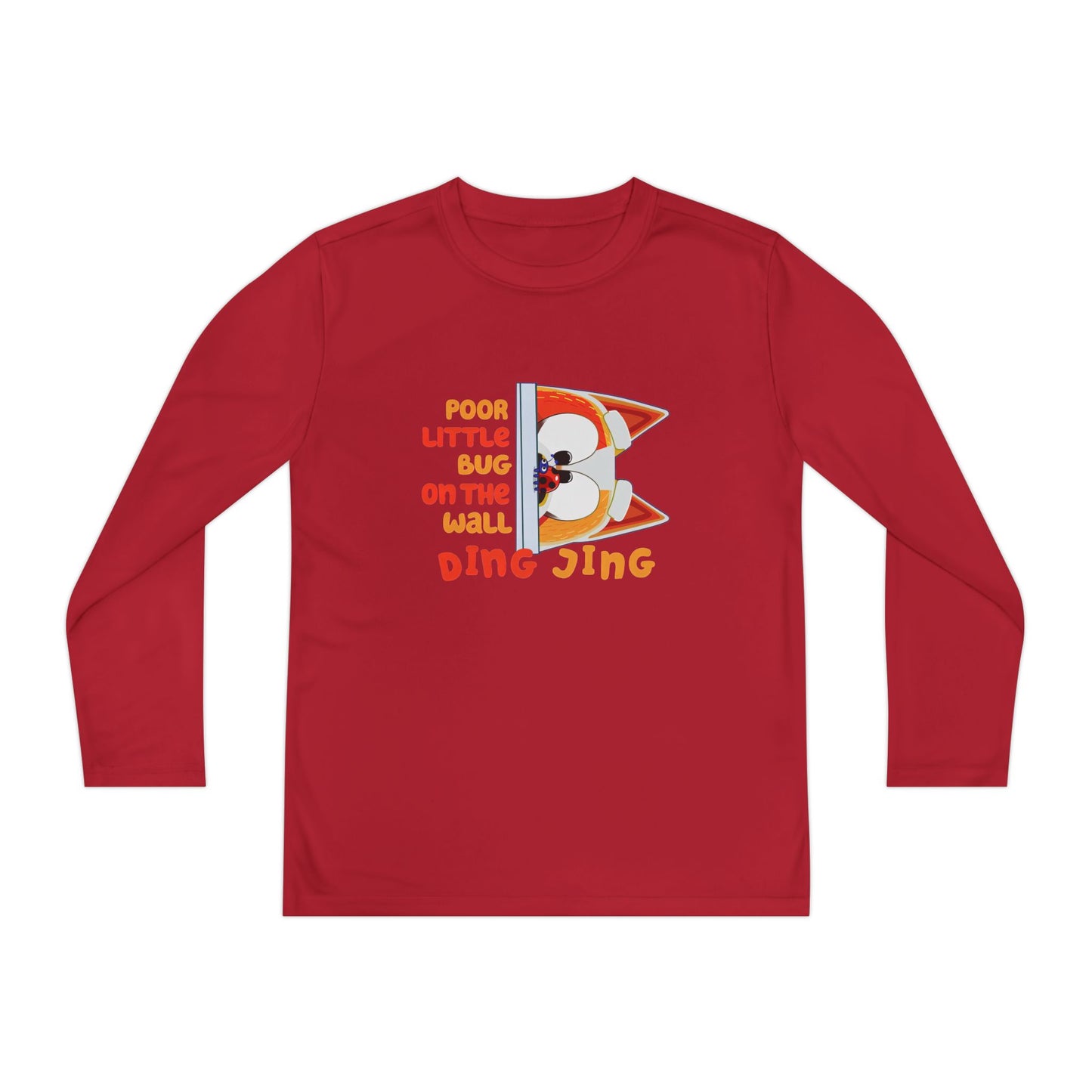 Poor Little Bug .... Youth Long Sleeve Competitor Tee