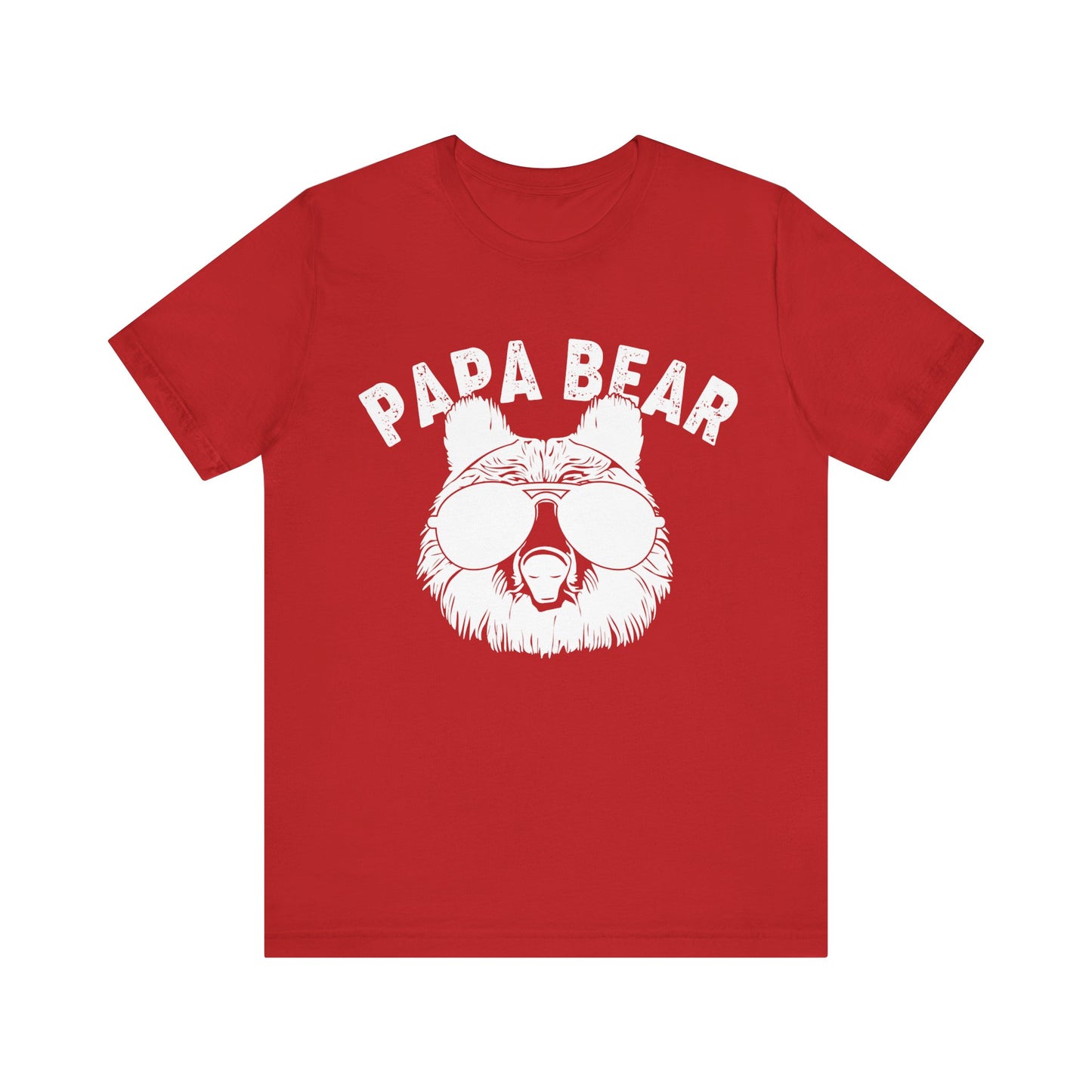 Papa Bear Jersey Short Sleeve Tee