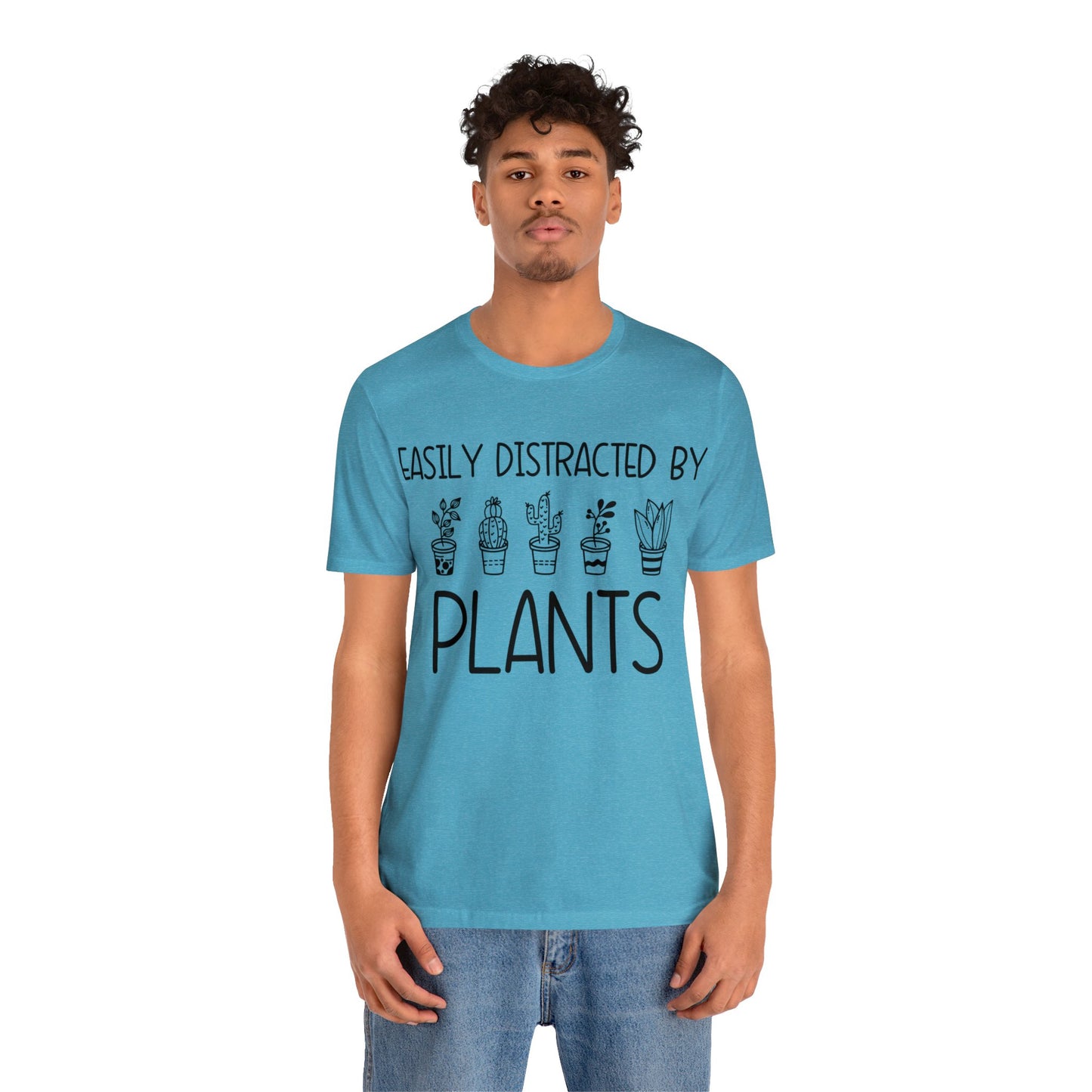 Easily Distracted by Plants Short Sleeve Tee