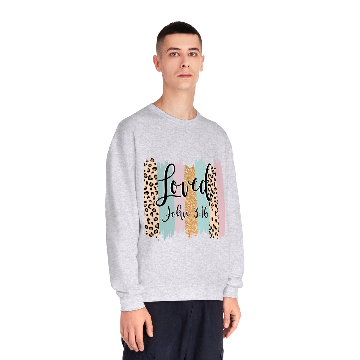 Loved John 3:16 Crewneck Sweatshirt