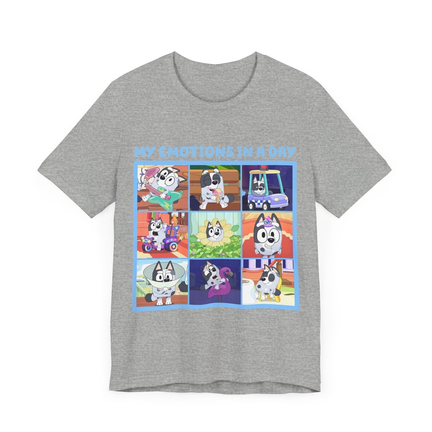 My Emotions in a Day Short Sleeve Tee