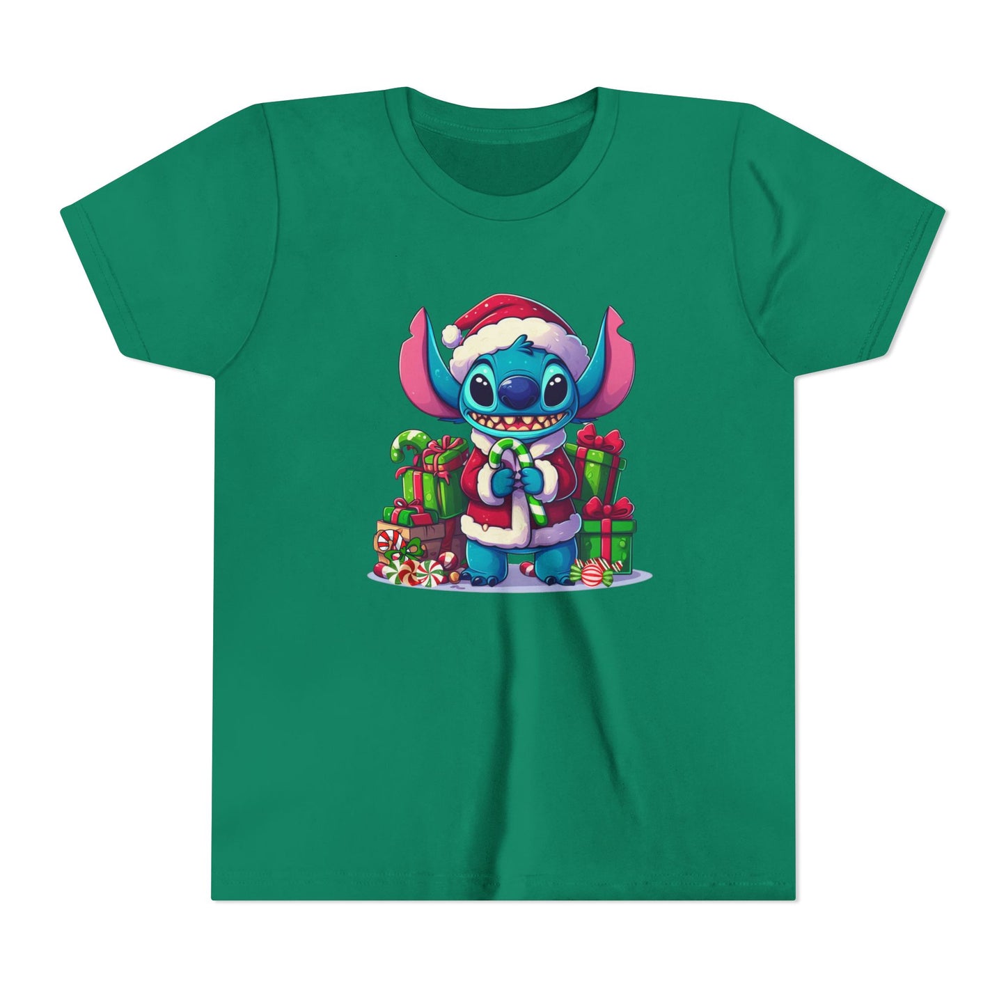 Christmas-Stitch Youth Short Sleeve Tee