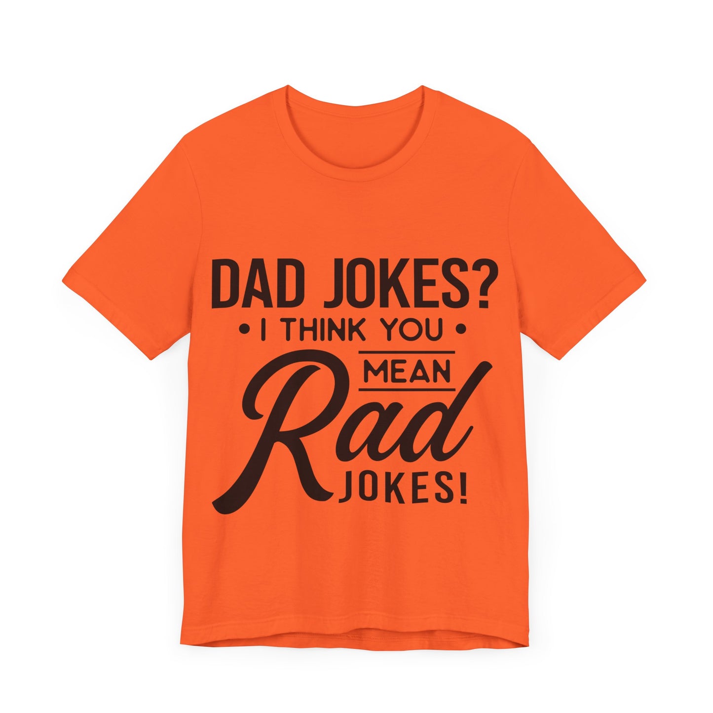 Dad Jokes Jersey Short Sleeve Tee